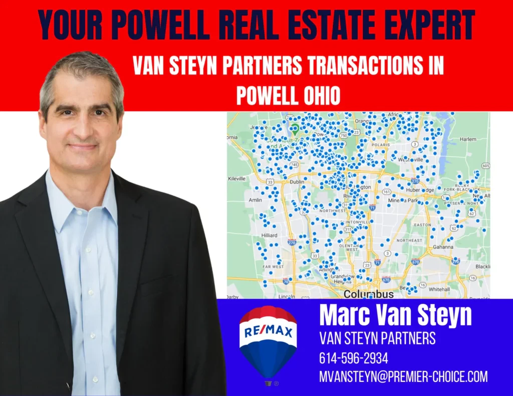 Picture of the Best Powell Ohio Realtor Marc Van Steyn